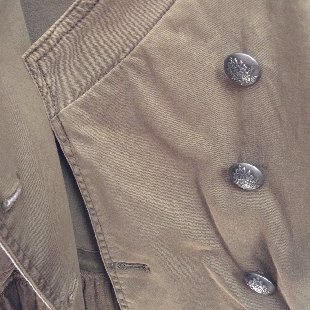 ▫️FREE PEOPLE Ruffle Detail Jacket - Picture 6 of 12